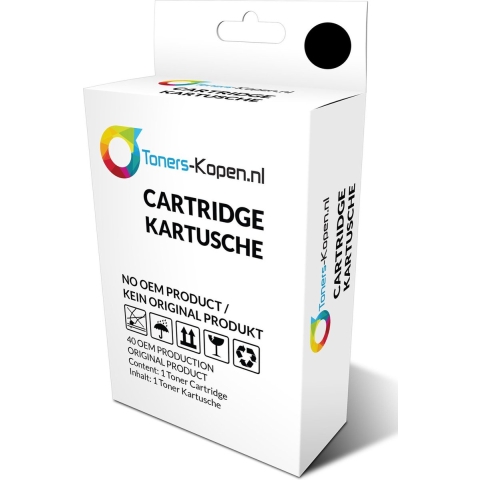 Geschikt voor Huismerk inkt cartridge voor Canon PFI-302MBK XL mat zwart