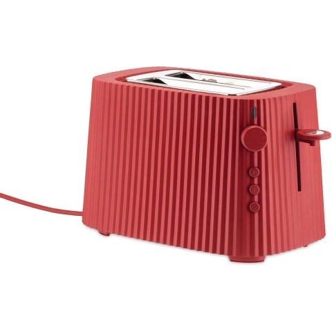 Alessi Broodrooster Plissé - 6 standen - rood - Michele de Lucchi - MDL08 R