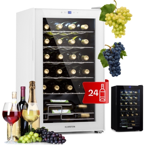 Shiraz 24 Uno wijnkoelkast 63l 24fl touch bediening 5-18°C