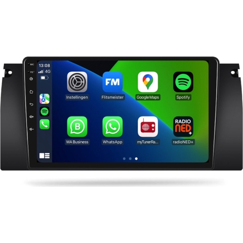 BMW 5 serie E39 | E53 X5 CarPlay Autoradio | 1996 t/m 2006 | Android Auto
