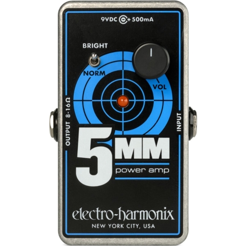 Electro Harmonix 5MM Guitar Power Amp - Elektrische gitaarversterker in pedal formaat