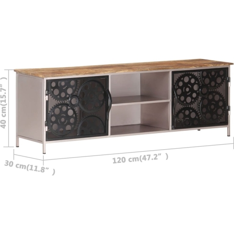 vidaXL-Tv-meubel-120x30x40-cm-ruw-mangohout