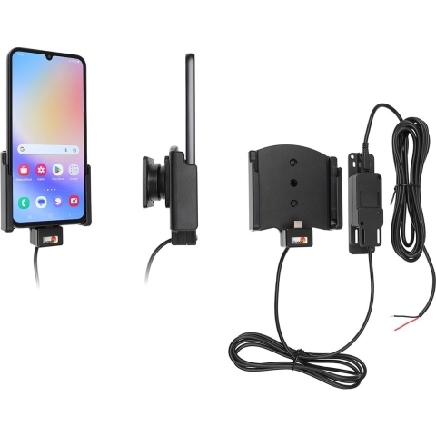 Brodit houder/lader Samsung Galaxy A34 5G -fixed instal.