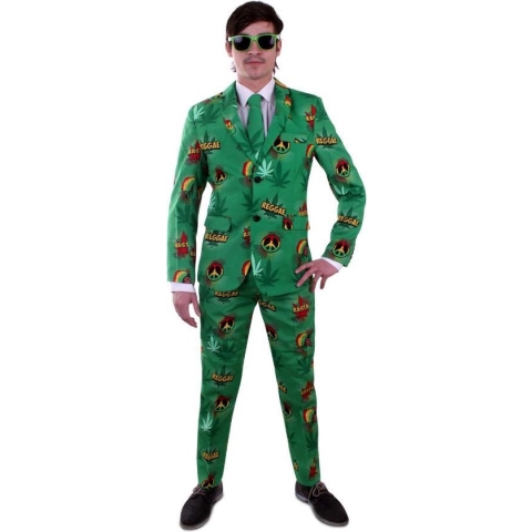 Bob Marley & Reggae & Rasta Kostuum | Relax Rasta Reggae | Man | Maat 54 | Carnaval kostuum | Verkleedkleding