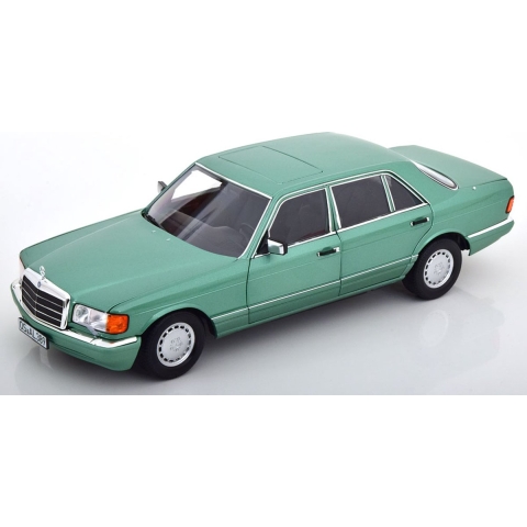 Mercedes Benz 560 SEL 1991 - Light Green metallic, Norev 183469