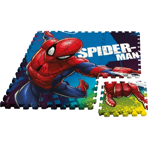 Marvel Vloerpuzzel Spider-man Junior 90 Cm Foam 9-delig