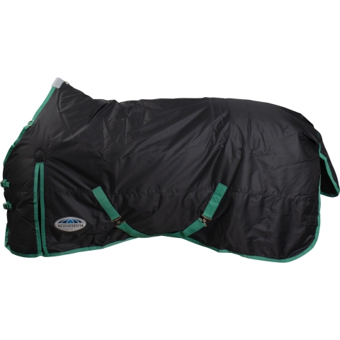 Weatherbeeta Deken Comfitec Classic 220gr - Zwart-groen - 175 Cm