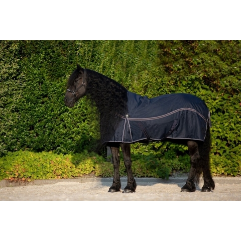 DKR Sports Regendeken Big Neck met fleece - maat 175/225 - Navy