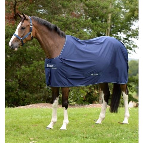 Bucas Deken Shamrock Power Donkerblauw-zilver - 90/114