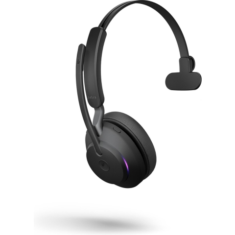 Jabra Evolve2 65 MS Mono - Bluetooth Headset - op oor - omkeerbaar - Bluetooth - draadloos - USB-C