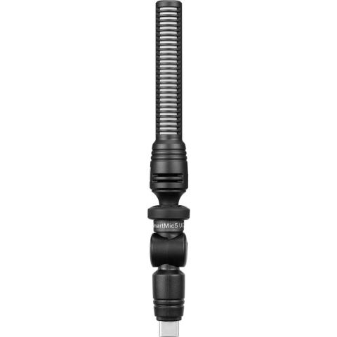 Saramonic SmartMic5 UC Superlange unidirectionele richtmicrofoon voor de meeste USB-C-apparaten zoals telefoon of tablets