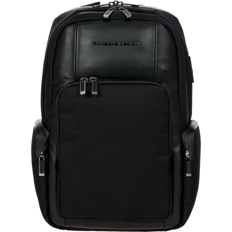 Porsche Design Mannen Laptop Rugzak / Rugtas / Laptoptas / Werktas - Roadster Nylon - Zwart - 15 inch