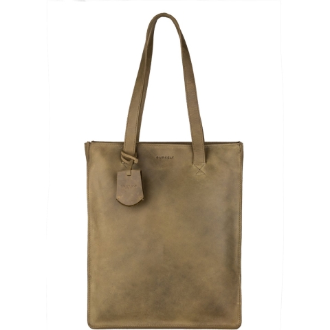 Burkely Michelle Dames Shopper Laptoptas 13,3'' - Groen