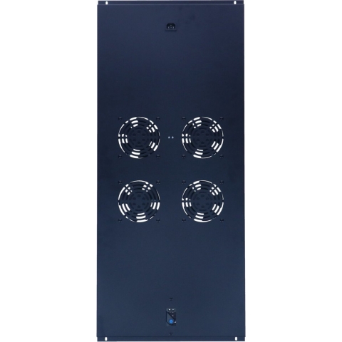 DSIT Fan-pakket met 4 ventilatoren en thermostaat geschikt voor 1200mm diepe serverkasten