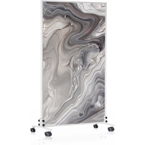 Infrarood verwarmingspaneel vrijstaand | Infrarood verwarming verplaatsbaar met afbeelding Stand 11 | 1200W | |Inoverhome B.V.
