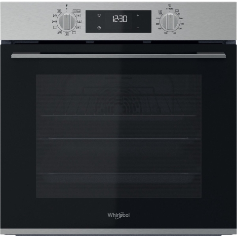 Whirlpool multifunctionele inbouwoven: roestvrij staalkleur, - OMK58HR0X