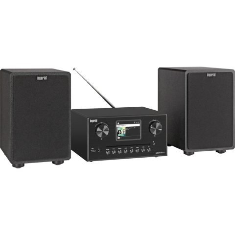 Imperial DABMAN i310 CD - Hybride micro Hi-Fi-systeem - DAB+ - FM - internetradio - CD-speler - Bluetooth