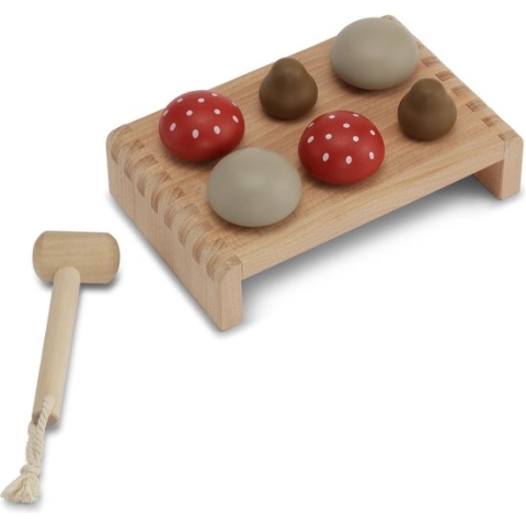 Konges Slöjd Hamer bord paddenstoelen - Hout speelgoed