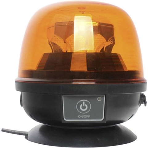 SecoRüt Zwaailicht Secorüt 95003 12 V/DC, 24 V/DC werkt op een accu Magneetbevestiging, Magneetvoet, Zuignap Oranje