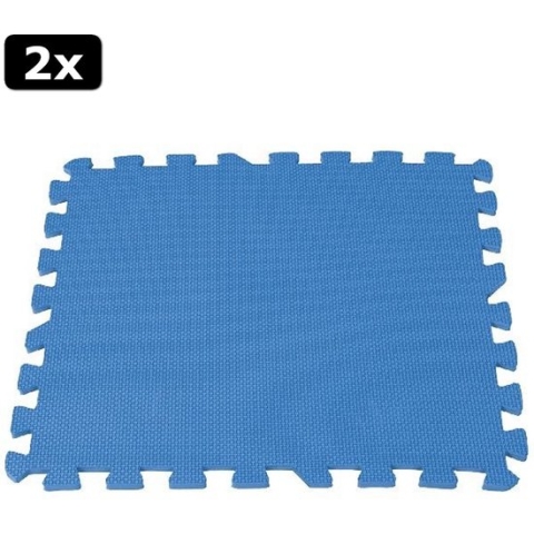 2x Intex 29081 Vloertegel Zwembadbeschermer 8 Stuks 50x50cmx1cm