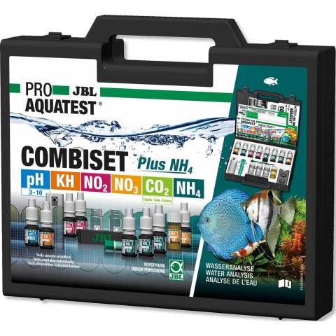 JBL Dier ProAquaTest CombiSet Plus NH4 - Aquariummeter - Testset