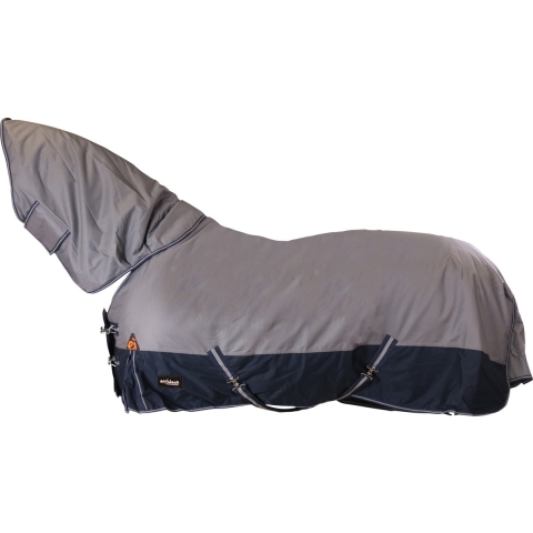 Epplejeck Combo Turnout 400gr - Winterdeken - Grijs/Blauw - mt. 175cm