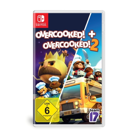 Overcooked Double Pack - Overcooked 1 & Overcooked 2 - Switch