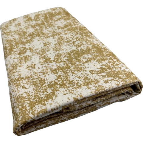 Tafelkleed Wit met Goud XL (140x300cm)