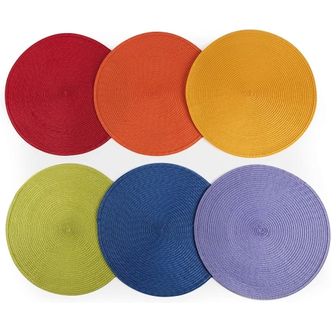 Placemat – Set van placemats – Eetkamer accessoires – Luxe placemats – Tafelen - Hittebestendig - Anti-Slip - Onderlegger – Afneembaar