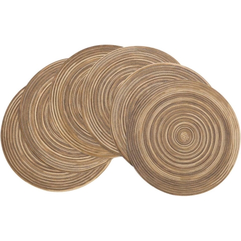 Placemat – Set van placemats – Eetkamer accessoires – Luxe placemats – Tafelen - Hittebestendig - Anti-Slip - Onderlegger – Afneembaar