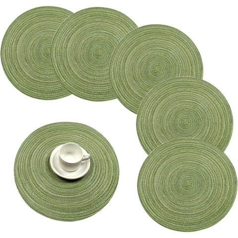 Placemat – Set van placemats – Eetkamer accessoires – Luxe placemats – Tafelen - Hittebestendig - Anti-Slip - Onderlegger – Afneembaar