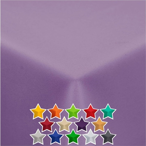 Tafelkleed tafelloper tafellaken Tafellinnen tafeldecoratie tafelkleed (lavendel, 140 x 200 cm)