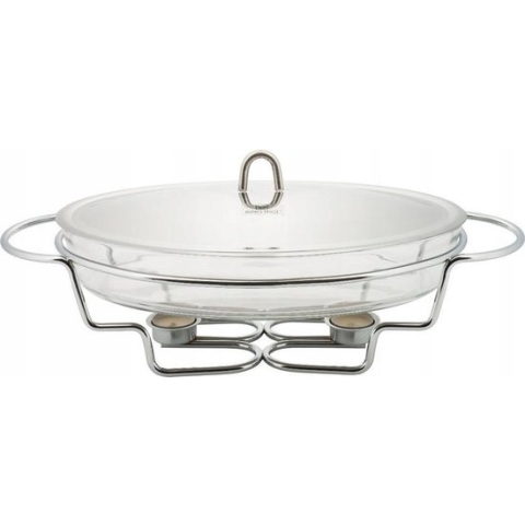 Kinghoff 1411- Warmhoudschaal - Rechaud - rond - 3.2 liter