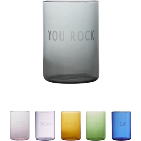 Favoriete glazen, design waterglazen, kleurrijk, 350 ml, gekleurde glazen in 4 kleuren, vaatwasmachinebestendig, kleurrijke glazen, perfect als waterglazen, sapglazen of cocktailglazen