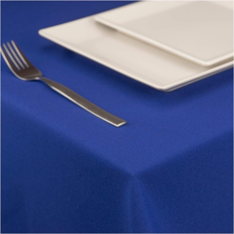 tafelkleed, tafelloper, tafelkleed, tafeldecoratie., korenbloemblauw, 140 x 240 cm