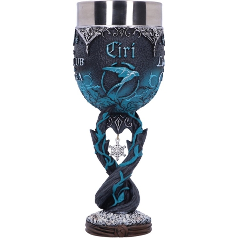 Nemesis Now - The Witcher - Ciri - Wijnkelk - Blauw en Zwart - 19.5cm