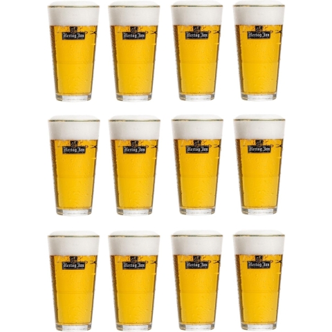 Hertog Jan Bierglazen Vaasje 250 ml - 12 Stuks