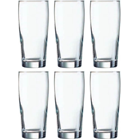 24x Stuks fluitjes bierglazen 330 ml - Bierglazen - Bierfluitjes - Glazen voor bier