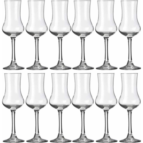 18x Likeur/borrelglazen transparant 90 ml Specials serie - 9 cl - Likeurglazen