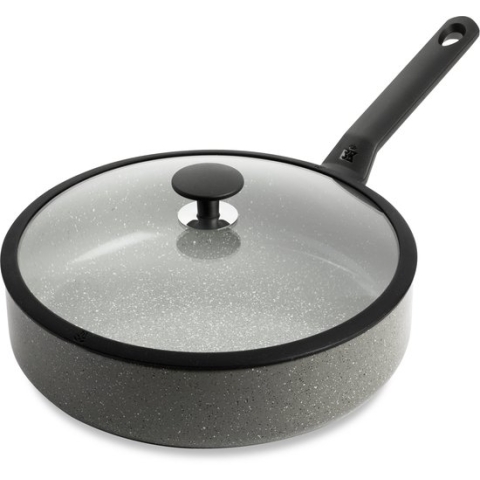 BK Granite hapjespan met deksel Ø28 cm