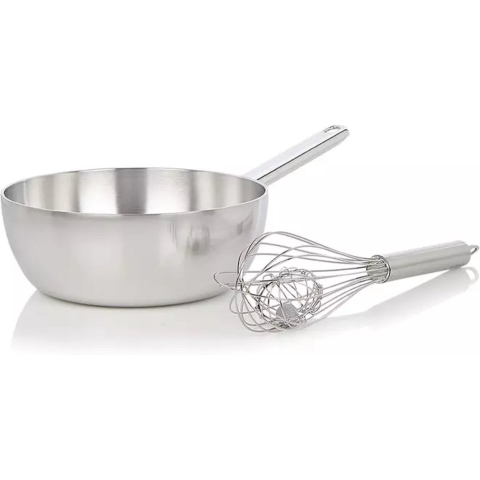 Demeyere Apollo Conische Sauteuse 20cm + Duoklopper