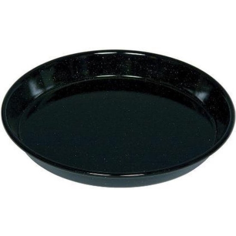 Pizza pan zwart 32 cm