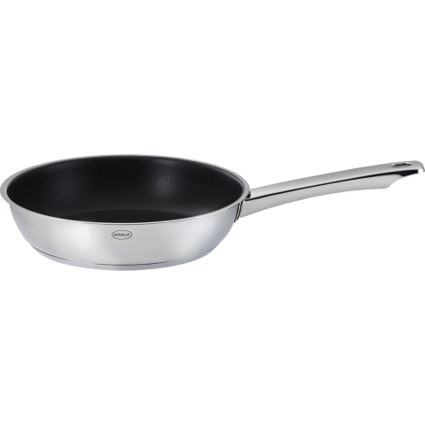 Rosle Koekenpan Moments Zwart Zilverkleurig - ø 24 cm - Standaard anti-aanbaklaag