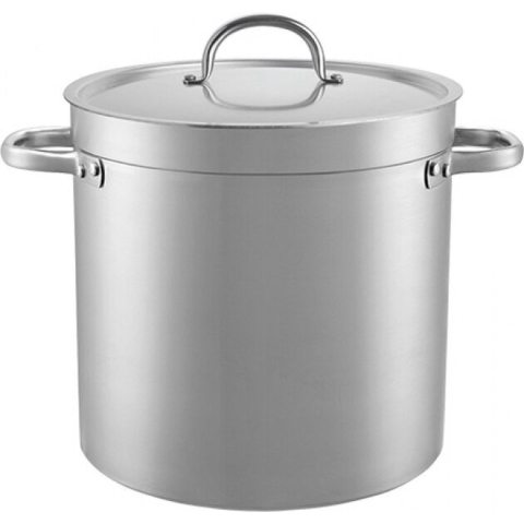 Kookpan Hoog Ø27cm - Pujadas - 15 Liter - Aluminium 720606 - Horeca & Professioneel