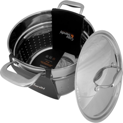 Cosy&Trendy Classic Pasta Inzet -RVS - Ø 24cm