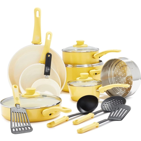 kookpotten / pannen set - Non-stick / Koekenpannenset, frying pan set, PFAS-vrij, vaatwasserbestendig
