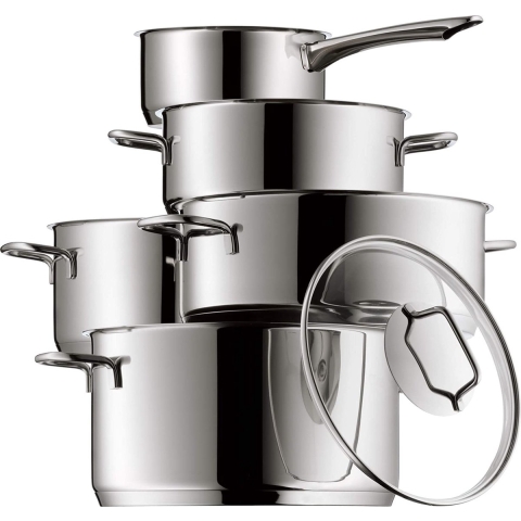 kookpotten / pannen set - Non-stick / Koekenpannenset, frying pan set, PFAS-vrij, vaatwasserbestendig