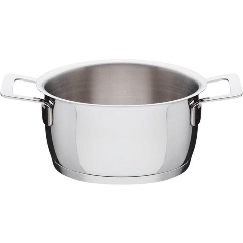 Alessi Kookpan Pots&Pans - AJM101/16 - ø 16 cm / 1.6 Liter - door Jasper Morrison
