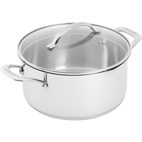 Scanpan Kookpan met Glazen Deksel 24cm STS