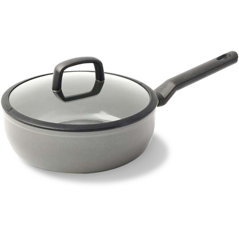 BK Balans hapjespan met deksel ø24 cm - inductie - anti-aanbak - PFAS-vrij